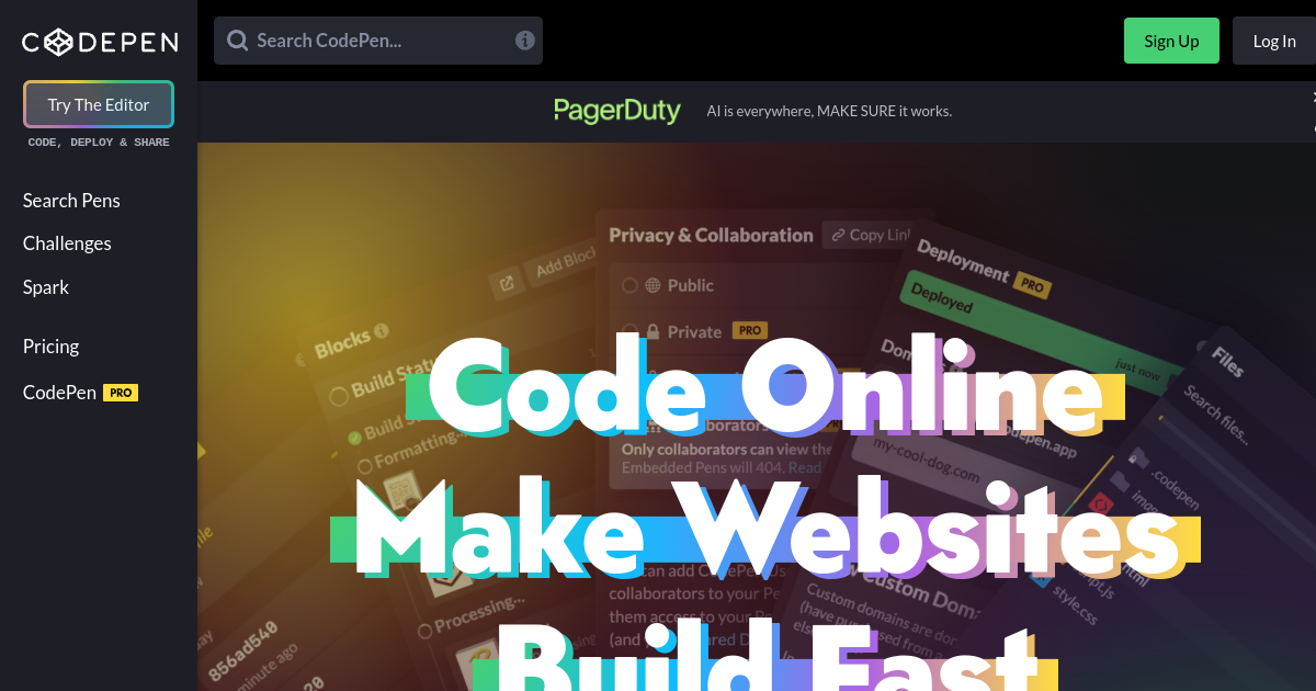 Aperçu de CodePen