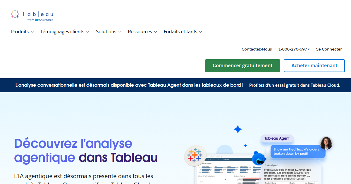 Aperçu de Tableau