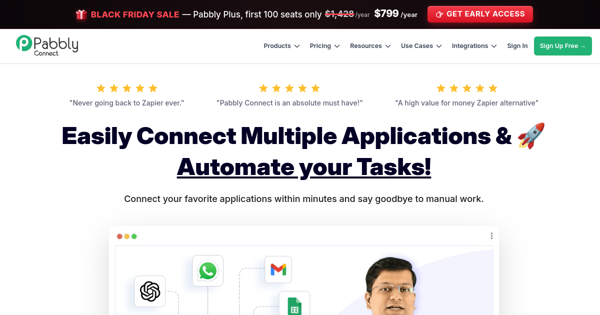 Aperçu de Pabbly Connect