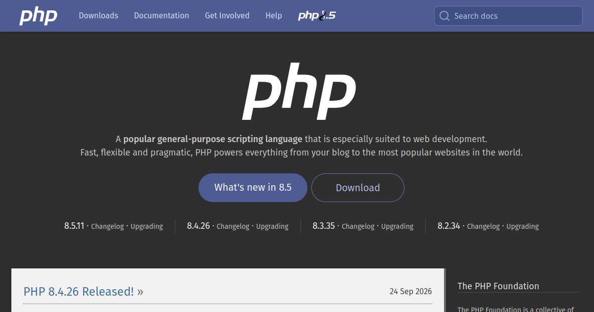 Aperçu de PHP