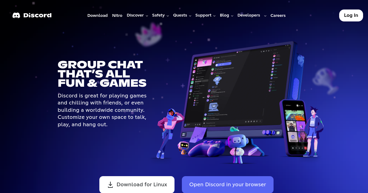 Aperçu de Discord