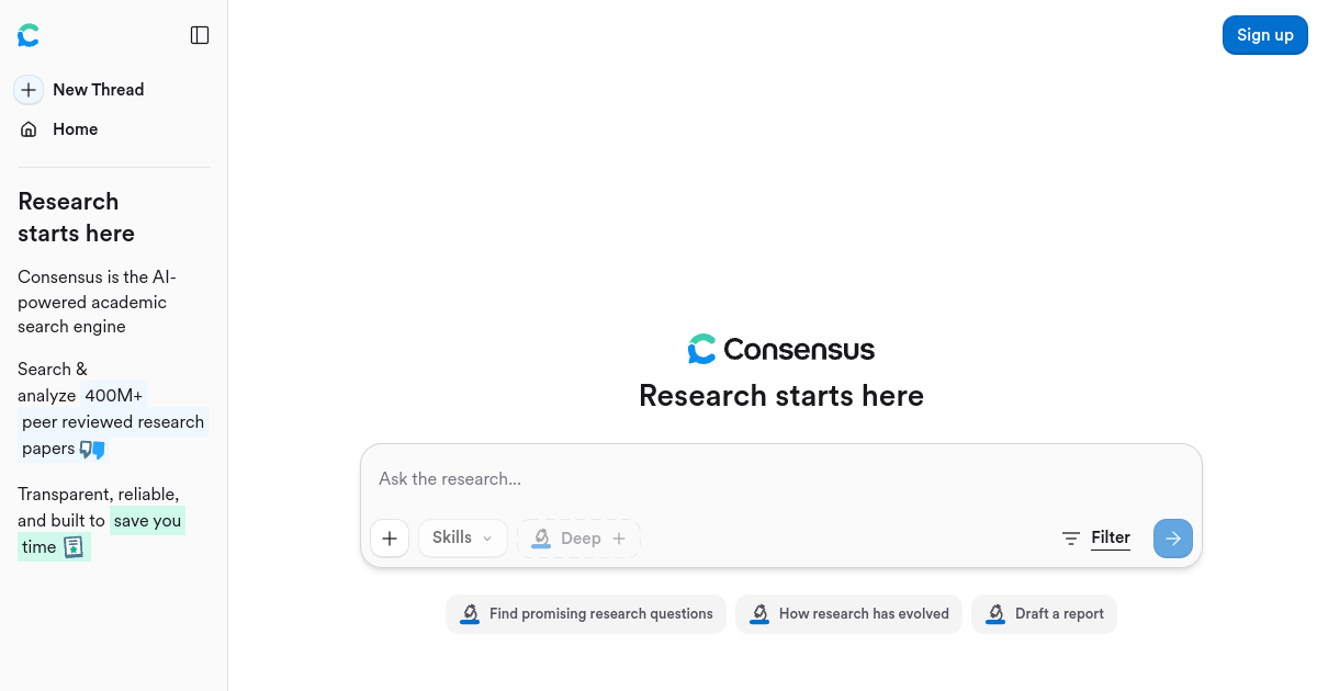Aperçu de Consensus