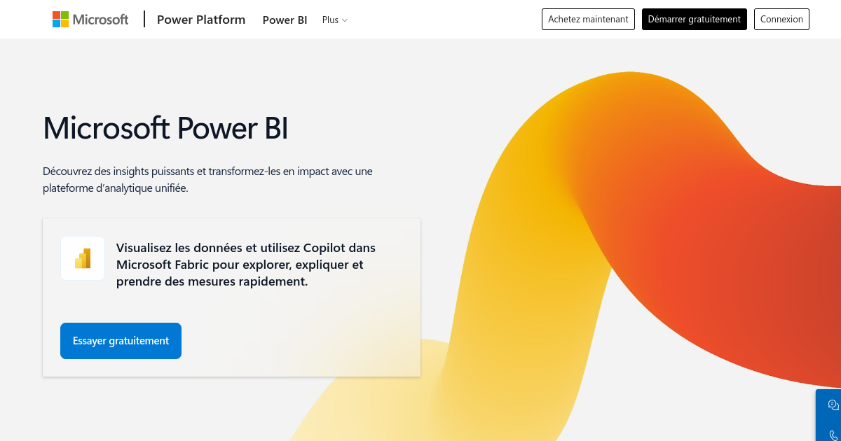 Aperçu de Power BI