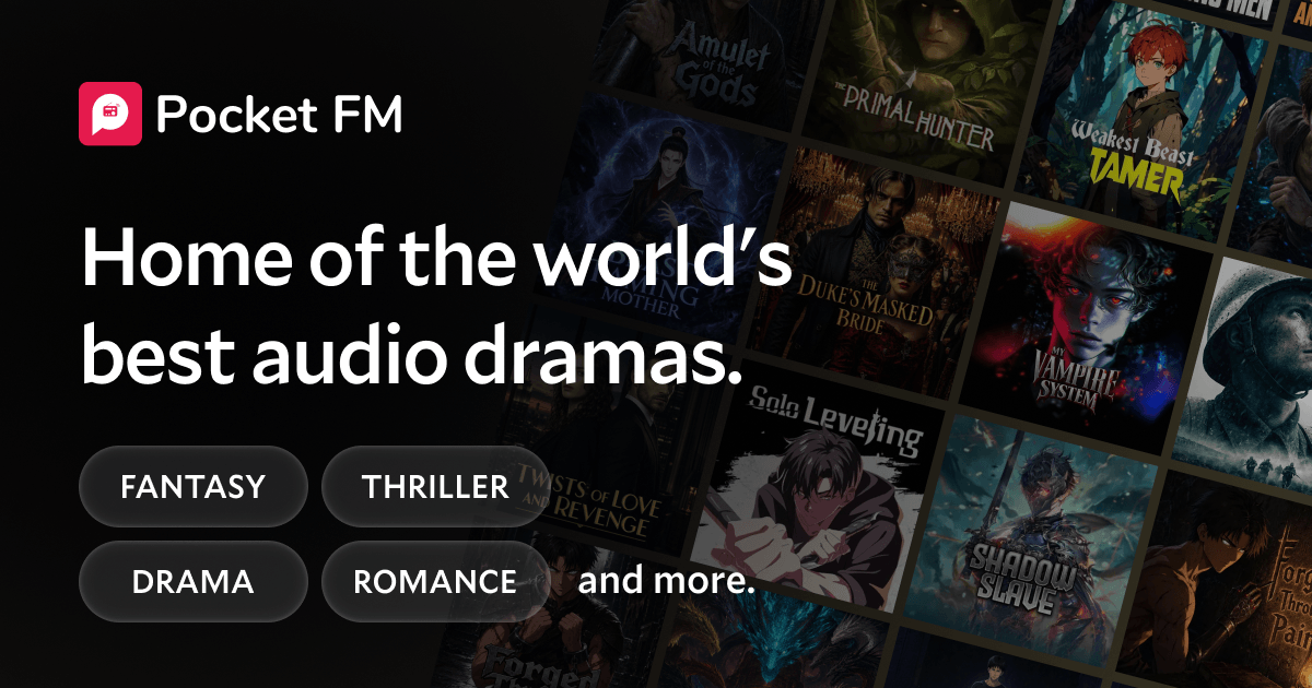 Aperçu de Pocket FM