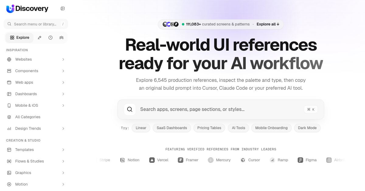 Aperçu de UI Discovery