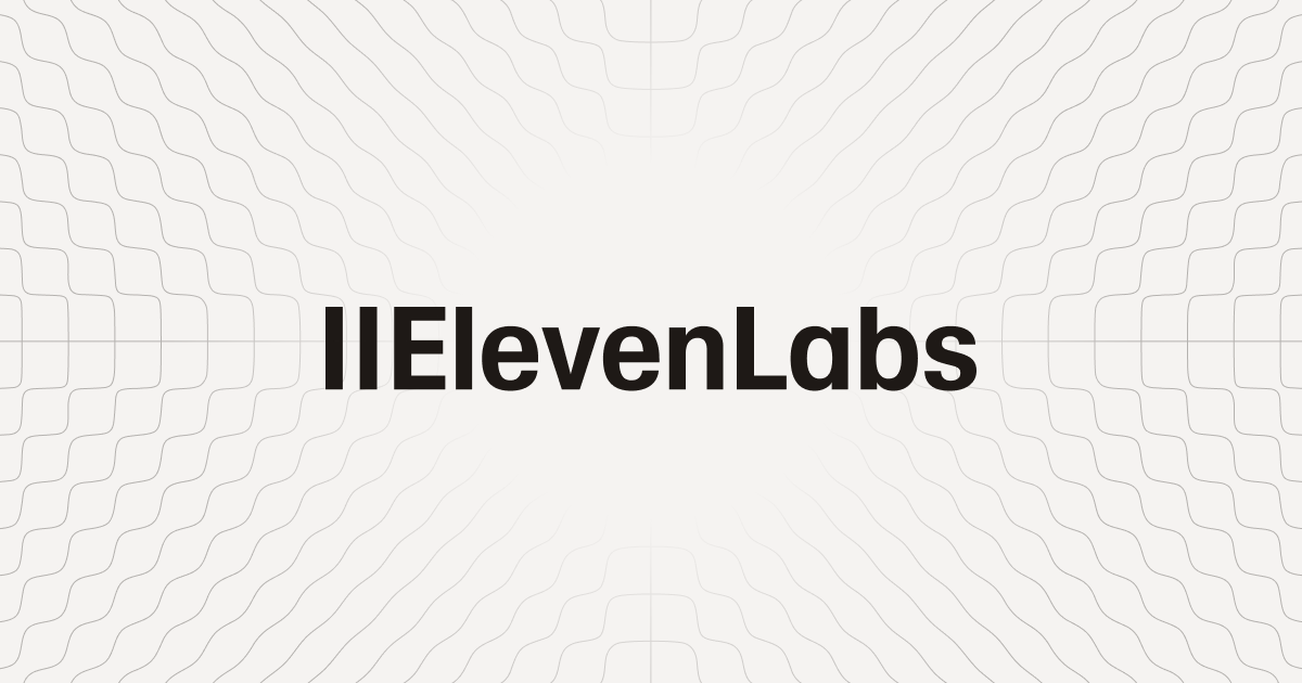 Aperçu de ElevenLabs
