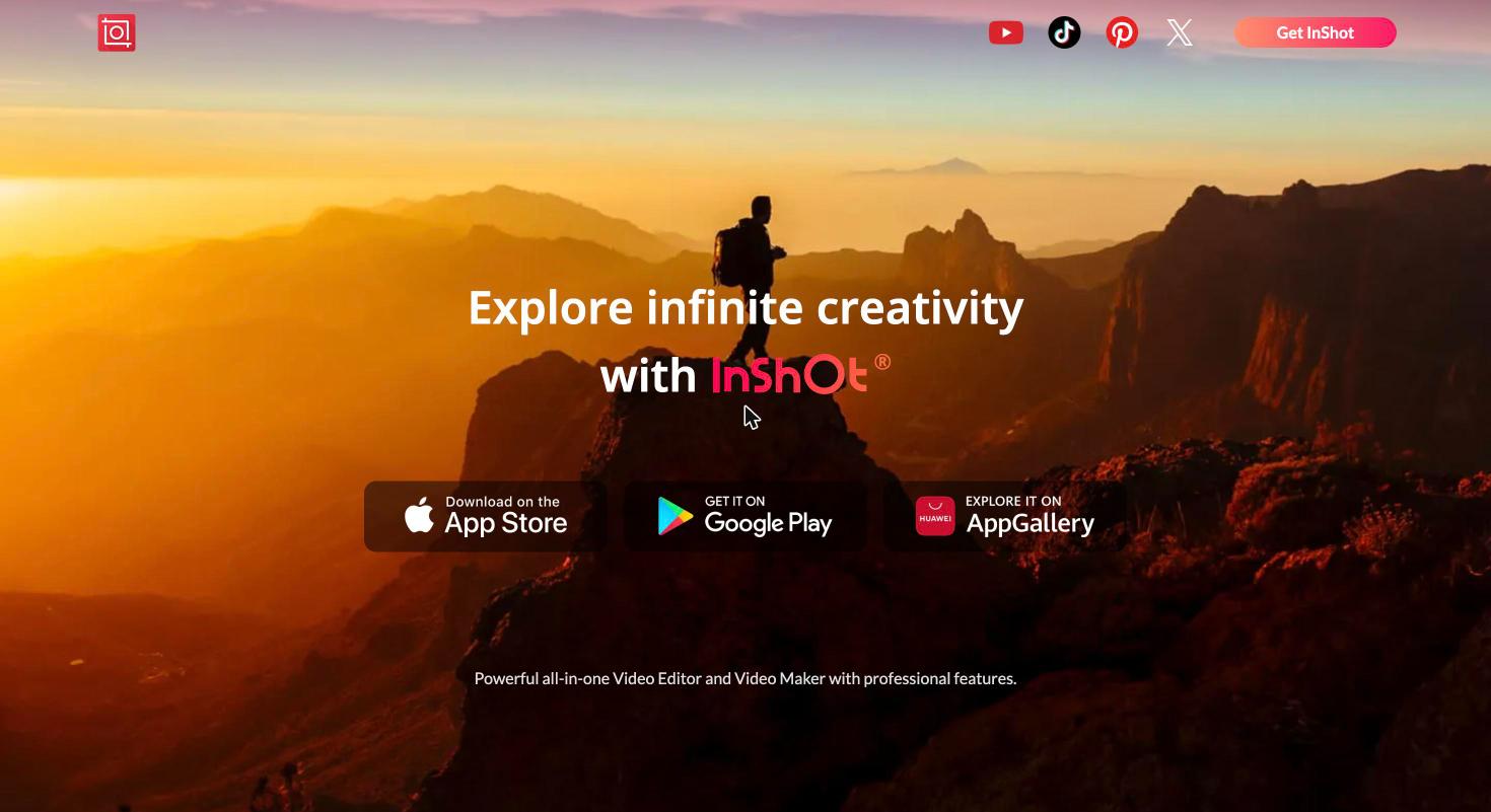 Aperçu de InShot