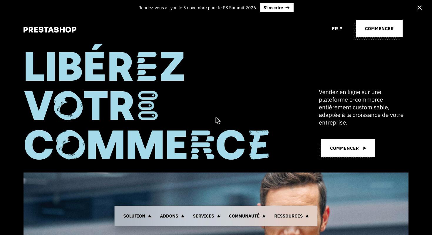 Aperçu de PrestaShop