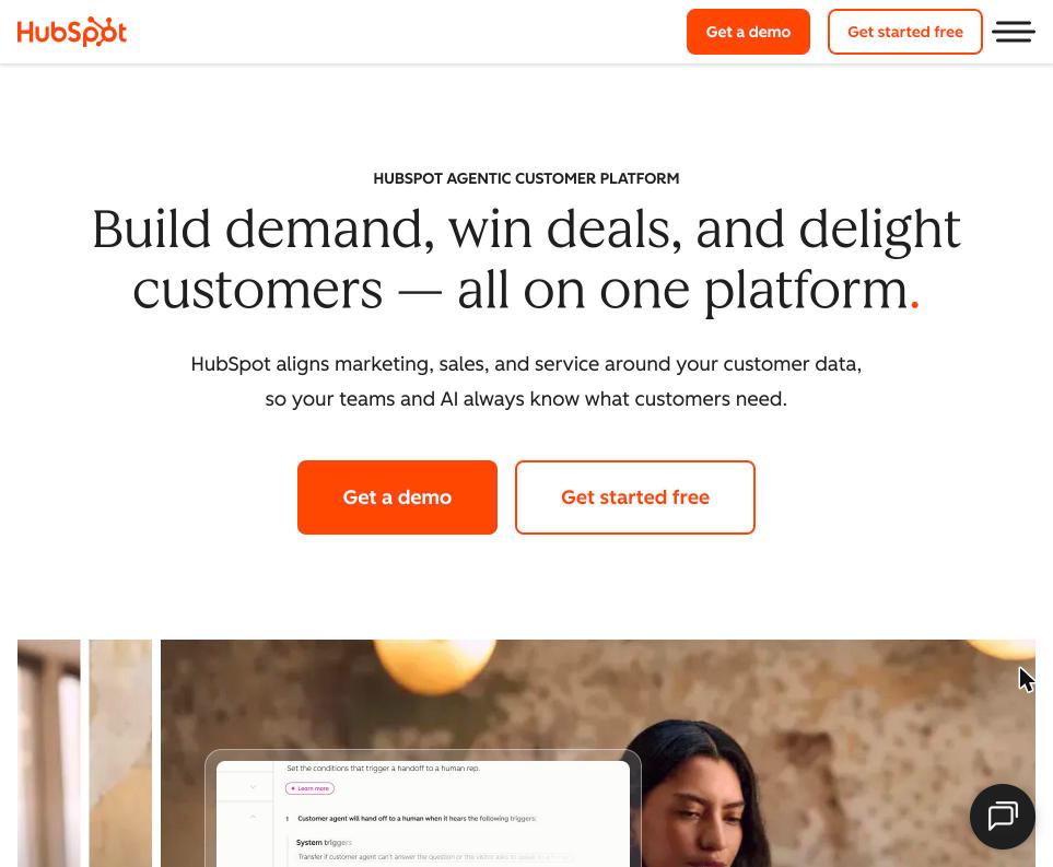 Aperçu de HubSpot